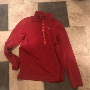 Men’s live strong 1/4 zip
